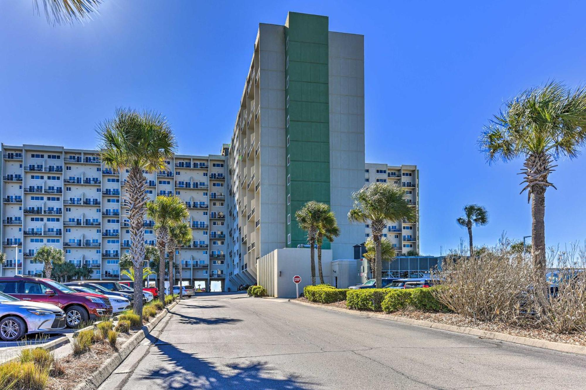 Panama City Beachfront Condo, Near Pier Park! Exterior foto