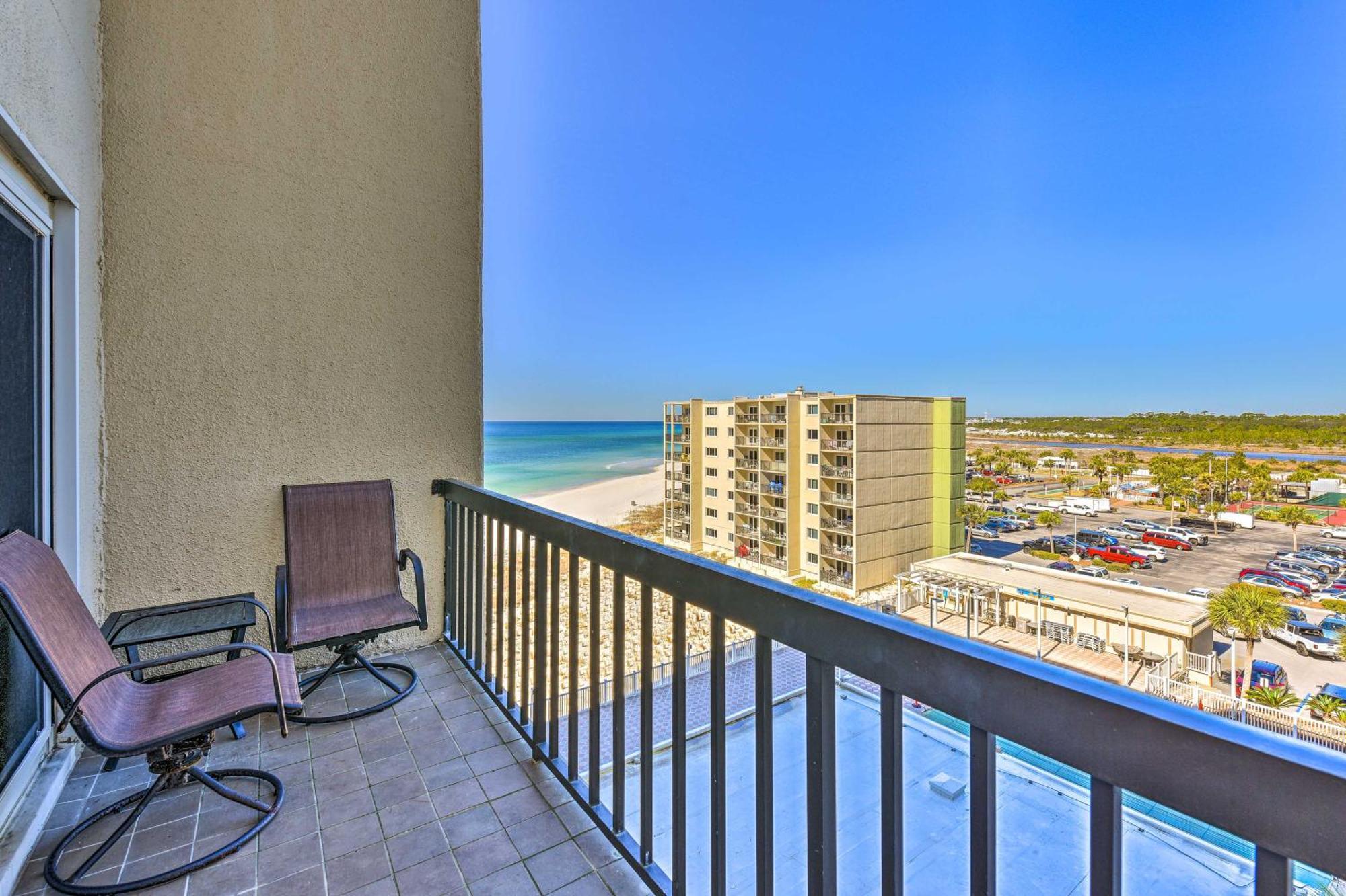 Panama City Beachfront Condo, Near Pier Park! Exterior foto